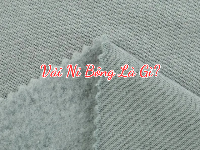 Vải nỉ bông là gì - Vải nỉ bông có xù lông không
