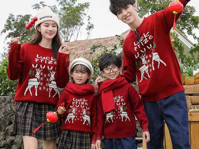 Vải nỉ - Chất liệu tuyệt vời để may đồng phục gia đình mùa noel