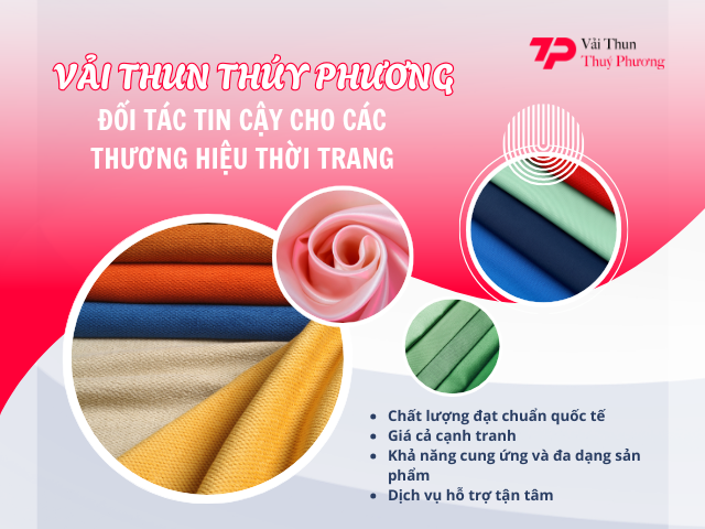 Tiêu chí chọn công ty dệt vải